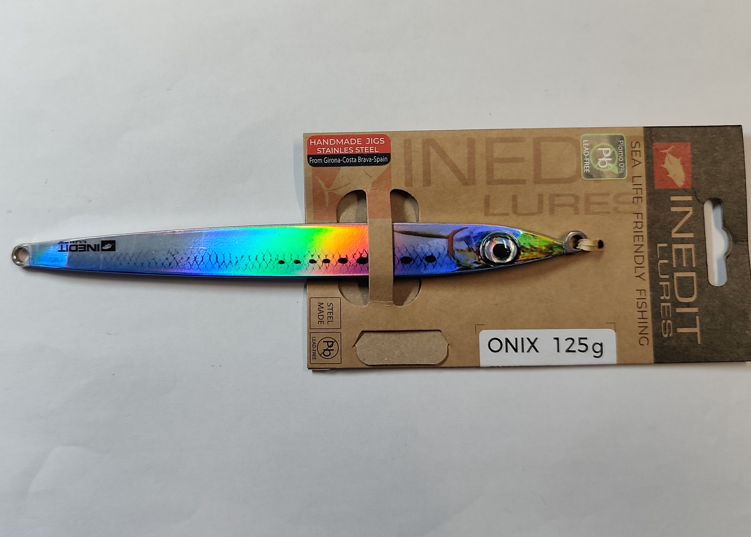 INEDIT LURES - JIG ONIX 125gr  BLUE