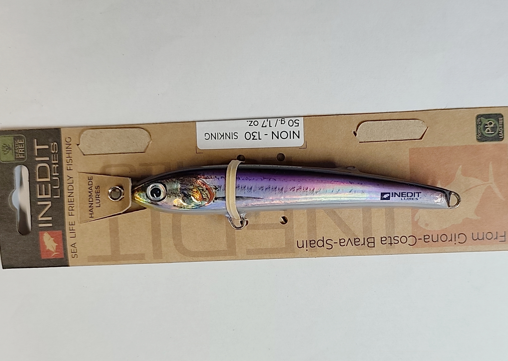 INEDIT LURES - NION 130 SINKING 50gr VIOLET