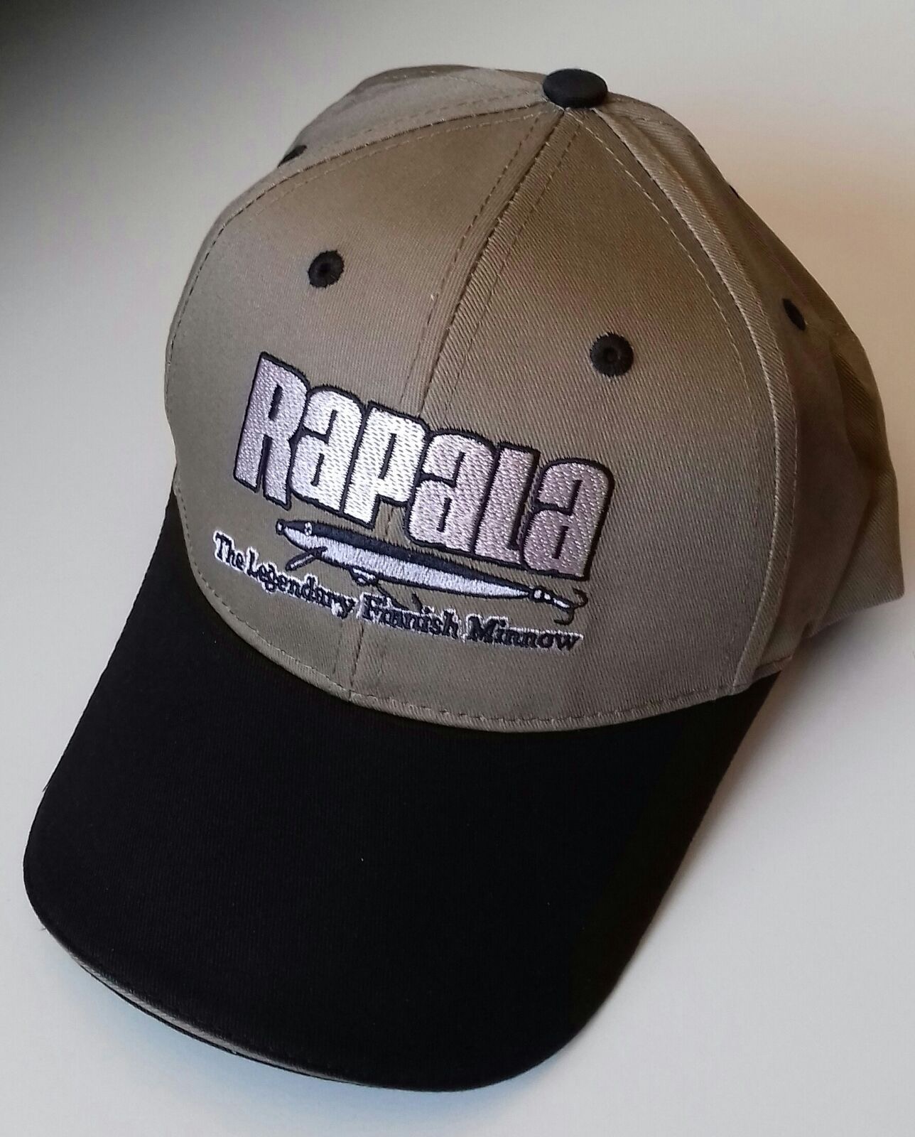 GORRA RAPALA MINNOW VERDE/NEGRO