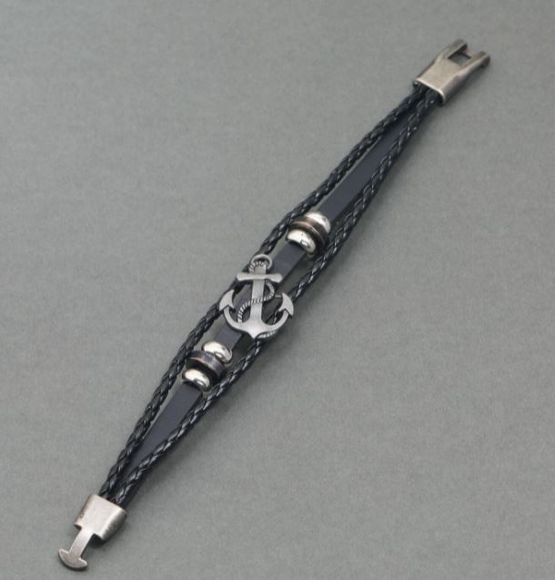 PULSERA CON DISEÑO ANCLA