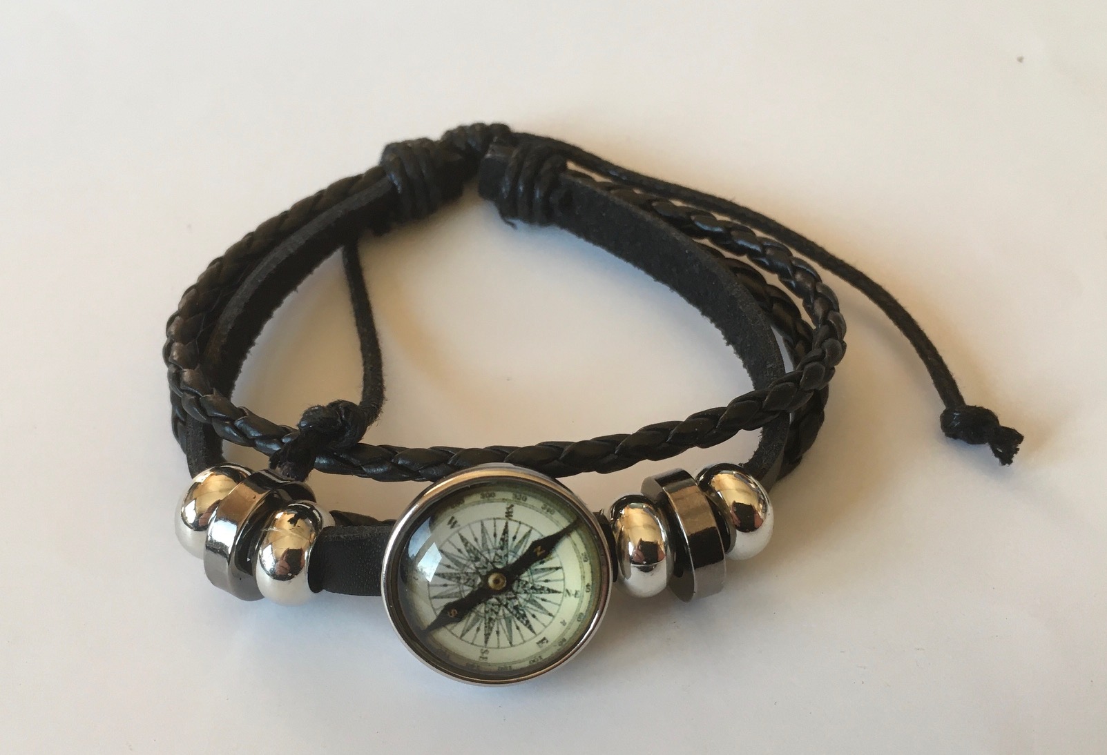 PULSERA CON DISEÑO BRUJULA