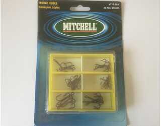 MITCHELL SURTIDO DE ANZUELOS TRIPLES (24 unidades)  MITCHELL SURTIDO DE ANZUELOS TRIPLES (24 unidades)