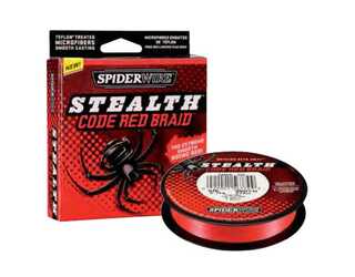SPIDERWIRE STEALTH 137M CODE RED - 0,17mm 16.50kg  SPIDERWIRE STEALTH 137M CODE RED - 0,17mm 16.50kg