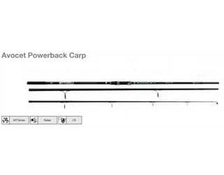 CAÑA MITCHELL AVOCET POWER BACK CARP 390 3LB (3 tramos)  CAÑA MITCHELL AVOCET POWER BACK CARP 390 3LB (3 tramos)