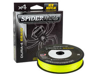 SPIDERWIRE DURA 4 300M YELLOW - 0,30mm 29kg  SPIDERWIRE DURA 4 300M YELLOW - 0,30mm 29kg