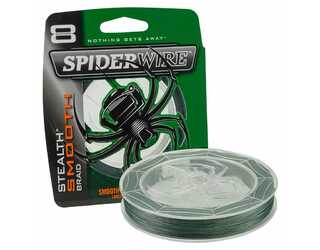 SPIDERWIRE STEALTH SMOOTH 8 MOSS GREEN 300M 0,17mm 15.80kg  SPIDERWIRE STEALTH SMOOTH 8 MOSS GREEN 300M 0,17mm 15.80kg