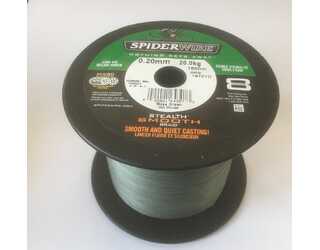 SPIDERWIRE STEALTH SMOOTH 8 MOSS GREEN 1800M 0,20mm 20KG  SPIDERWIRE STEALTH SMOOTH 8 MOSS GREEN 1800M 0,20mm 20KG