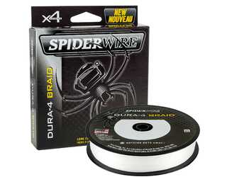 SPIDERWIRE DURA 4 300M TRANSLUCENT - 0,30mm 29KG  SPIDERWIRE DURA 4 300M TRANSLUCENT - 0,30mm 29KG