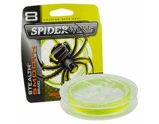 SPIDERWIRE STEALTH SMOOTH 8 YELLOW 150M 0,14MM  SPIDERWIRE STEALTH SMOOTH 8 YELLOW 150M 0,14MM