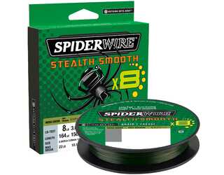 SPIDERWIRE STEALTH SMOOTH 8 MOSS GREEN 270M 0,39mm 46.3KG  SPIDERWIRE STEALTH SMOOTH 8 MOSS GREEN 270M 0,39mm 46.3KG