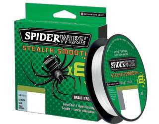SPIDERWIRE STEALTH SMOOTH 8 TRANSLUCENT 300M 0,07mm 6.0kg  SPIDERWIRE STEALTH SMOOTH 8 TRANSLUCENT 300M 0,07mm 6.0kg