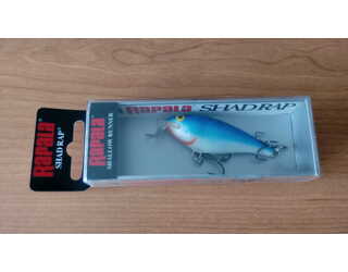 RAPALA SHAD RAP MEDIA AGUA 05 CM B RAPALA SHAD RAP MEDIA AGUA 05 CM B