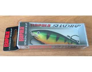 RAPALA SHAD RAP MEDIA AGUA 08 CM P