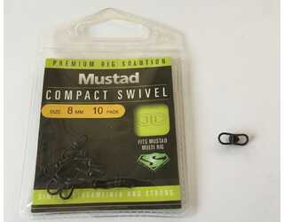 TORNIQUETE MUSTAD COMPACT SWIVEL(10 unidades) TORNIQUETE MUSTAD COMPACT SWIVEL(10 unidades)