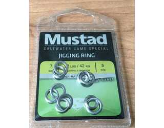 LLAVERITO CON ANILLA MUSTAD INOX MA105 Nº7 (5 unidades)  LLAVERITO CON ANILLA MUSTAD INOX MA105 Nº7 (5 unidades)