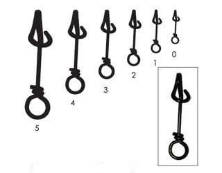 CLIP MUSTAD FTC 0 (12 unidades) 15 lb - 8 kg CLIP MUSTAD FTC 0 (12 unidades) 15 lb - 8 kg