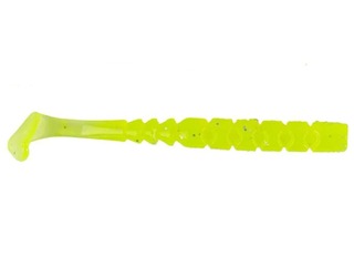 MUSTAD VINILO AJI PADDLE TAIL 50mm Clear Chartreuse (12 unidades)
