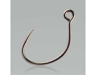 ANZUELO MUSTAD RUTHLESS IN-LINE SINGLE 10850 AP-TS 6 (8 unidades)