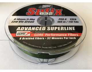 SUFIX 832 100m 0,10mm 5,9KG VERDE  SUFIX 832 100m 0,10mm 5,9KG VERDE