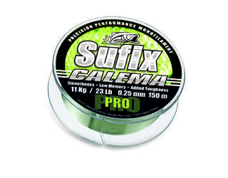 HILO SUFIX CALEMA PRO 150m 0.35mm 18KG VERDE  HILO SUFIX CALEMA PRO 150m 0.35mm 18KG VERDE