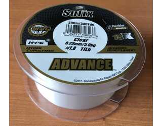 NYLON SUFIX ADVANCE CLEAR 300m 0,23mm 5,0 kg  NYLON SUFIX ADVANCE CLEAR 300m 0,23mm 5,0 kg