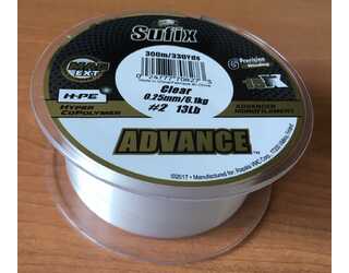 NYLON SUFIX ADVANCE CLEAR 300m 0,25 mm 6,1 kg  NYLON SUFIX ADVANCE CLEAR 300m 0,25 mm 6,1 kg