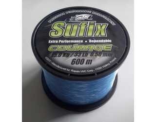NYLON SUFIX COURAGE BLUE 600MT 0,50 mm 15 kg 33LB  NYLON SUFIX COURAGE BLUE 600MT 0,50 mm 15 kg 33LB