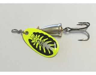 CUCHARILLA VIBRAX FLUORESCENTE Nº2 YT CUCHARILLA VIBRAX FLUORESCENTE Nº2 YT