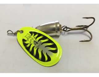 CUCHARILLA VIBRAX FLUORESCENTE Nº4 YT CUCHARILLA VIBRAX FLUORESCENTE Nº4 YT