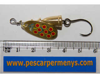 CUCHARILLA VIBRAX HOT PEPPER SIMPLE SIN MUERTE 1GYR