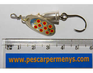 CUCHARILLA VIBRAX HOT PEPPER SIMPLE SIN MUERTE 1SYR