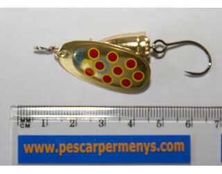 CUCHARILLA VIBRAX HOT PEPPER SIMPLE SIN MUERTE 3GYR