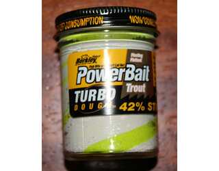 TROUT BAIT TURBO DOUGHT WHITE/CHARTREUSE  TROUT BAIT TURBO DOUGHT WHITE/CHARTREUSE