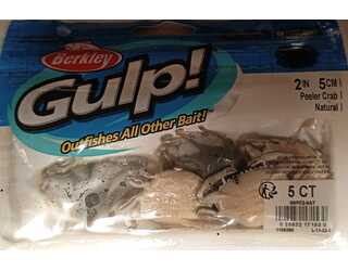 VINILO BERKLEY CANGREJO 5cm GSPC2-NAT SW GULP PEELR CRAB NAT LAM RN_1 VINILO BERKLEY CANGREJO 5cm GSPC2-NAT SW GULP PEELR CRAB NAT LAM RN_1