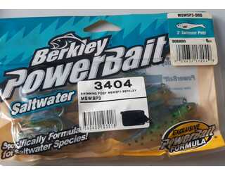 VINILO SALT WATER BERKLEY MSWSP3-DRD VINILO SALT WATER BERKLEY MSWSP3-DRD