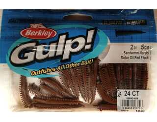 VINILO BERKLEY GULP SALTWATER SANDWORM 5cm (24 unidades) 2IN MTROILRD SB VINILO BERKLEY GULP SALTWATER SANDWORM 5cm (24 unidades) 2IN MTROILRD SB