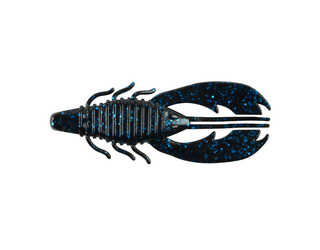 VINILO BERKLEY POWERBAIT CRAW FATTY 8CM BLACK BLUE FLECK (8 unidades