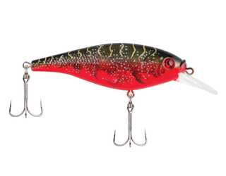 BERKLEY FLICKER SHAD SHALLOW 7CM RED TIGER