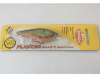 BERKLEY FLICKER SHAD SHALLOW FLASH 7CM GREEN