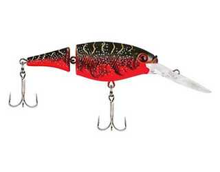 BERKLEY FLICKER SHAD JOINTED 7CM RED TIGER
