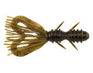 VINILO BERKLEY POWERBAIT ZESTAIL 10CM GREEN PUMPKIN (6 un)