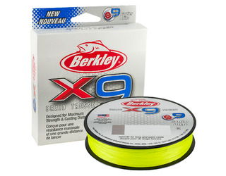 BERKLEY X9 150M FLUOR GREEN 0,43mm 59,7KG