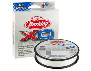 BERKLEY X9 300M CRYSTAL 0.17mm 17.0KG  BERKLEY X9 300M CRYSTAL 0.17mm 17.0KG