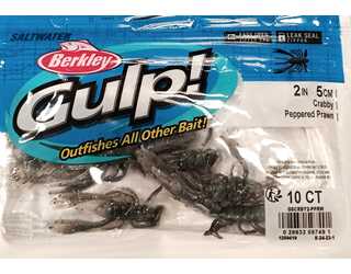 VINILO BERKLEY CANGREJO 5cm GSCRBY2-PPRW GULP 2IN CRABBY PPRD PRAWN