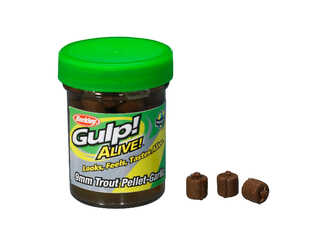 BERKLEY GULP! ALIVE TROUT PELLET 9MM GRLC NAT NATURAL  BERKLEY GULP! ALIVE TROUT PELLET 9MM GRLC NAT NATURAL