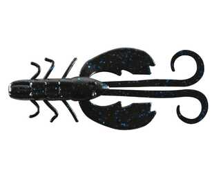 BERKLEY POWERBAIT CRAZY LEGS CHIGGER CRAW 10CM BLACK BLUE FLECK (8un) BERKLEY POWERBAIT CRAZY LEGS CHIGGER CRAW 10CM BLACK BLUE FLECK (8un)