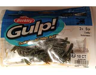 VINILO BERKLEY CANGREJO 5cm GSCRBY2-WM GULP CRABBY 2IN WATERMELON