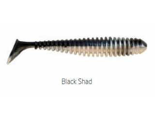 VINILO BERKLEY POWERBAIT POWERSWIMMER 8CM BLACK SHAD (8 unidades VINILO BERKLEY POWERBAIT POWERSWIMMER 8CM BLACK SHAD (8 unidades