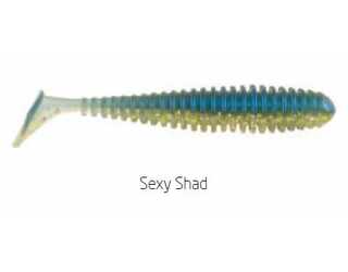 VINILO BERKLEY POWERBAIT POWERSWIMMER 8CM SEXY SHAD (8 unidades) VINILO BERKLEY POWERBAIT POWERSWIMMER 8CM SEXY SHAD (8 unidades)
