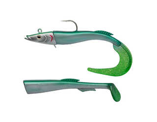 BERKLEY POWERBAIT POWER SANDEEL 15cm - 40gr Ayu Green BERKLEY POWERBAIT POWER SANDEEL 15cm - 40gr Ayu Green